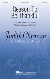 Reason to Be Thankful SATB choral sheet music cover